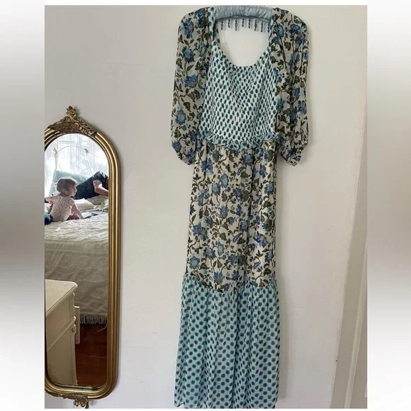 NWT Floral Smock Dress - Picture 5 of 7